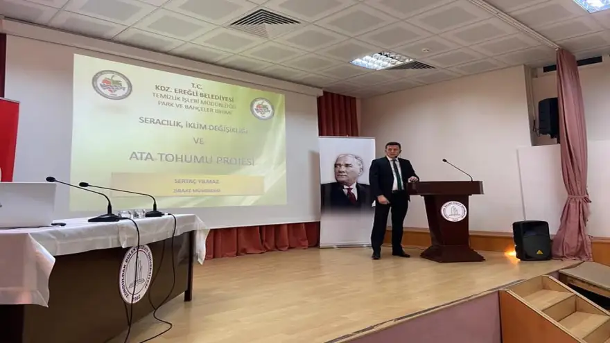 Ata Tohumu Projesi, Alaplı MYO öğrencilere anlatıldı...