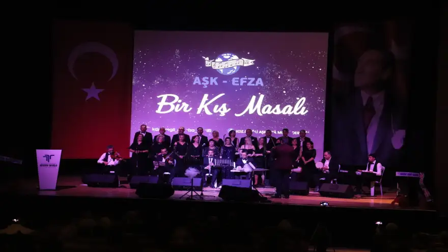 "Bir kış masalı" davetlilerin içini ısıttı