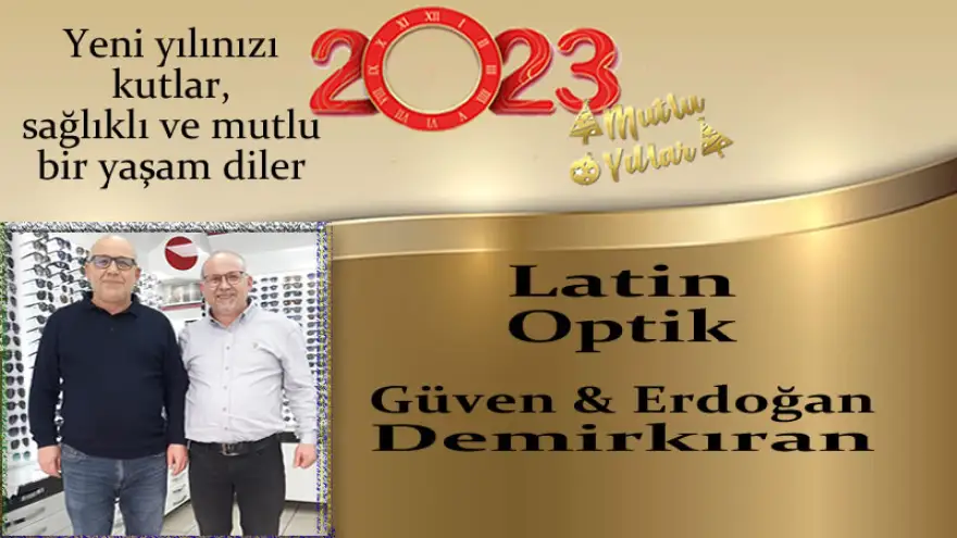 Yeni yılınızı kutlar, sağlıklı ve mutlu bir yaşam diler