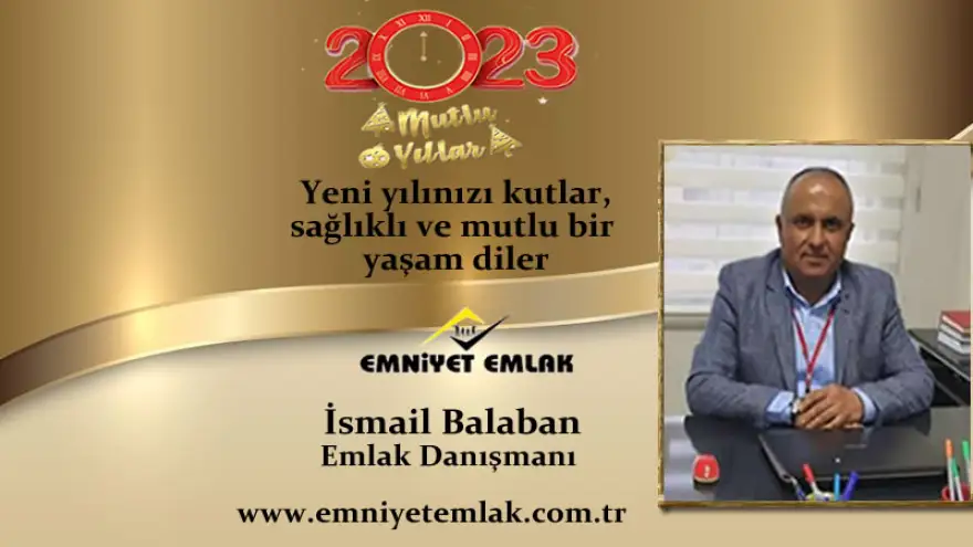 Yeni yılınızı kutlar, sağlıklı ve mutlu bir yaşam diler