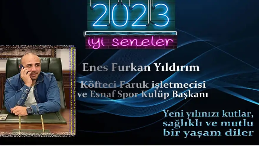 Yeni yılınızı kutlar, sağlıklı ve mutlu bir yaşam diler