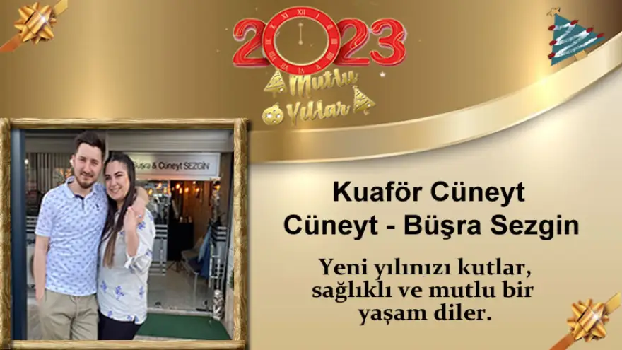 Yeni yılınızı kutlar, sağlıklı ve mutlu bir yaşam diler