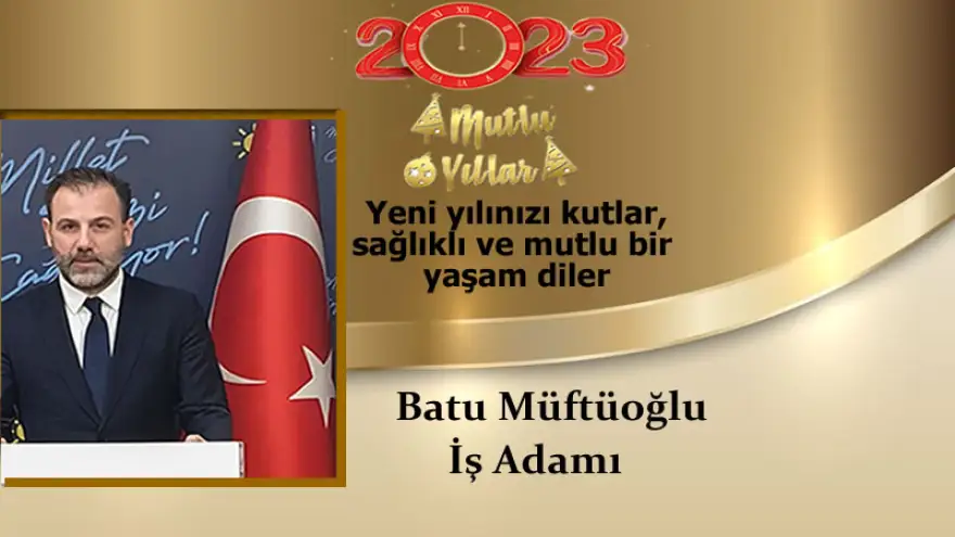 Yeni yılınızı kutlar, sağlıklı ve mutlu bir yaşam diler