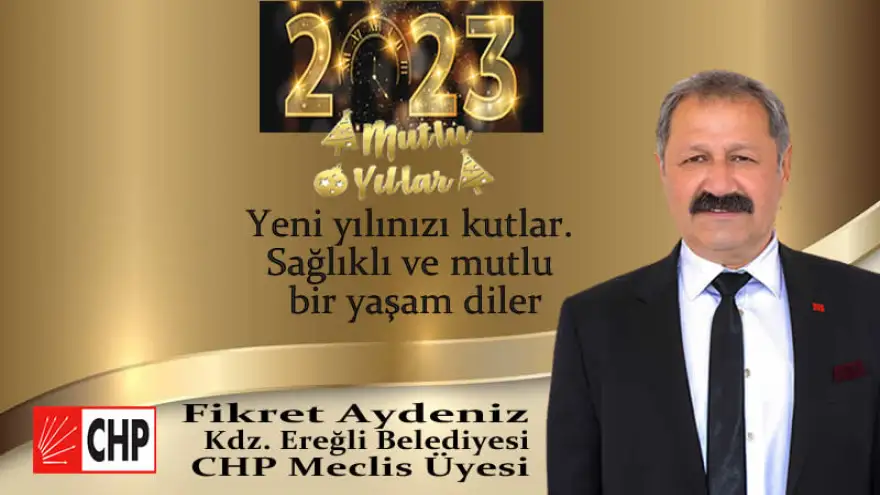 Yeni yılınızı kutlar, sağlıklı ve mutlu bir yaşam diler