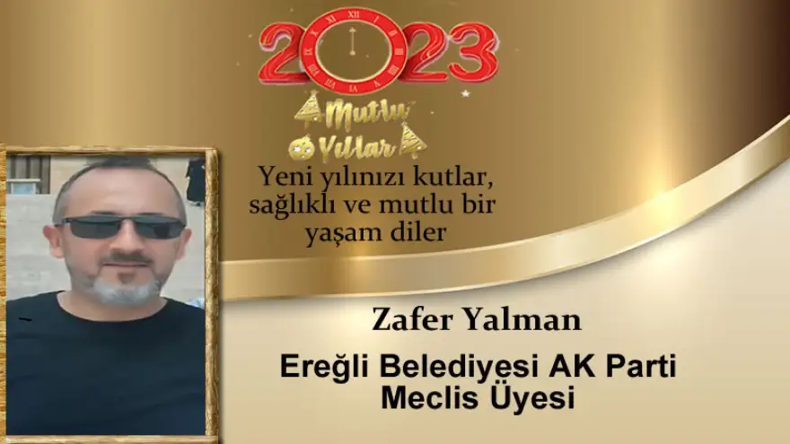 Yeni yılınızı kutlar, sağlıklı ve mutlu bir yaşam diler