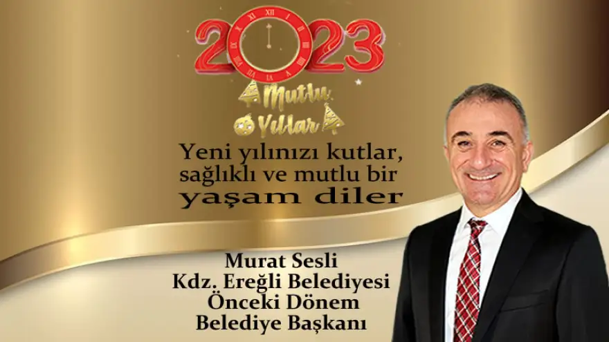 Yeni yılınızı kutlar, sağlıklı ve mutlu bir yaşam diler