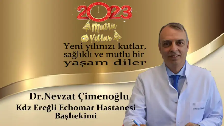 Yeni yılınızı kutlar, sağlıklı ve mutlu bir yaşam diler