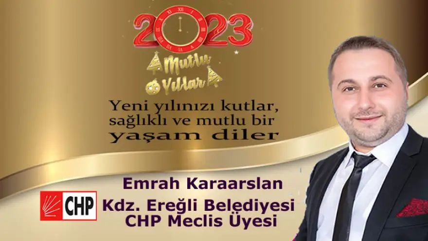 Yeni yılınızı kutlar, sağlıklı ve mutlu bir yaşam diler