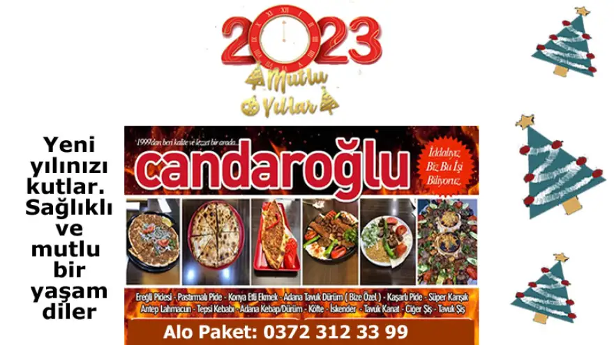 Yeni yılınızı kutlar, sağlıklı ve mutlu bir yaşam diler