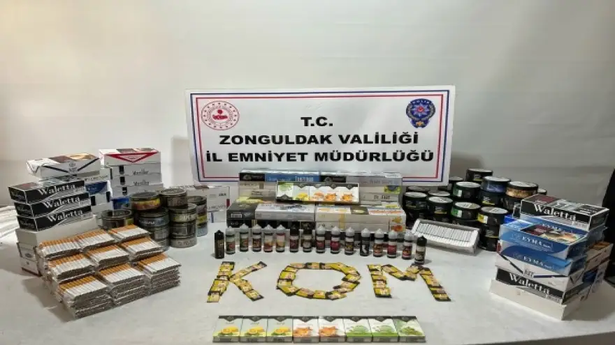 Ereğli'de "Kaçak Tütün" Operasyonu