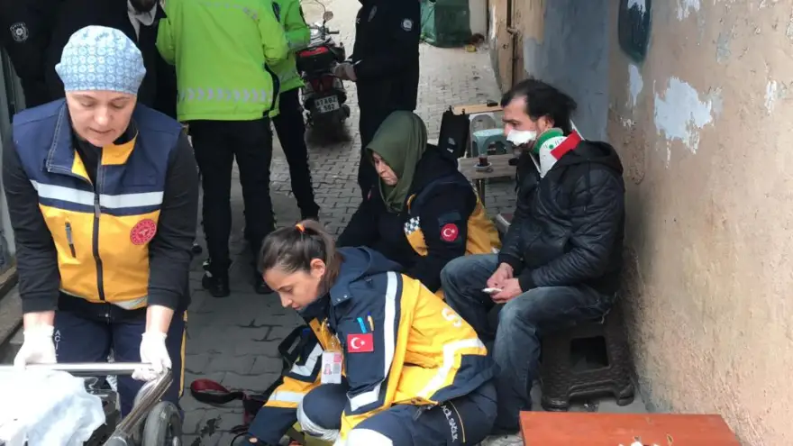 Trafik kazası: 1 Yaralı