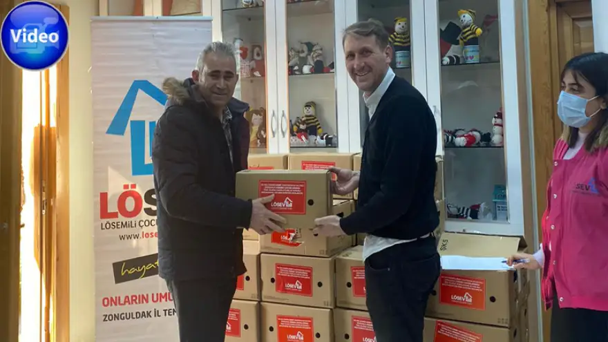 LÖSEV Kdz.Ereğli'de et desteğinde bulundu