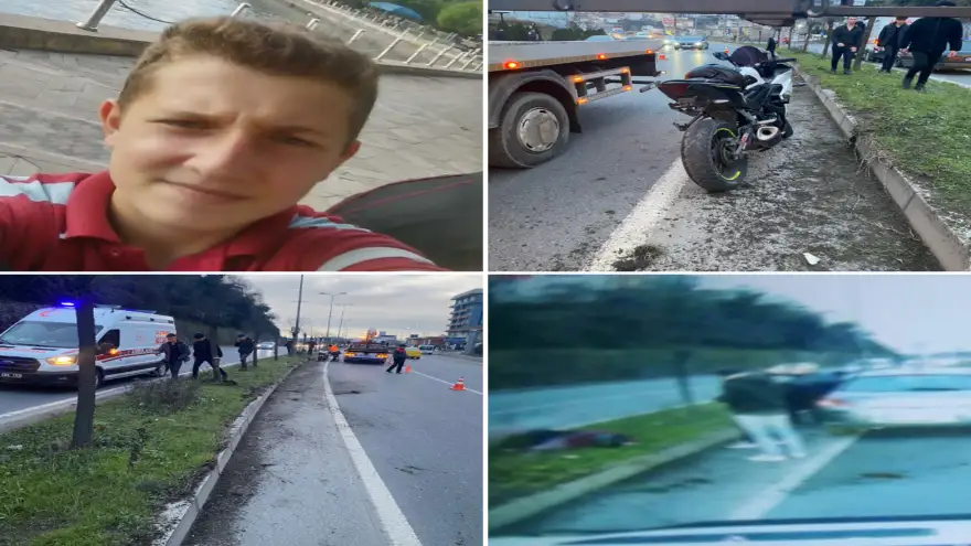 Ereğli'de 18 Yaşında ki genç motosiklet kazasında hayatını kaybetti