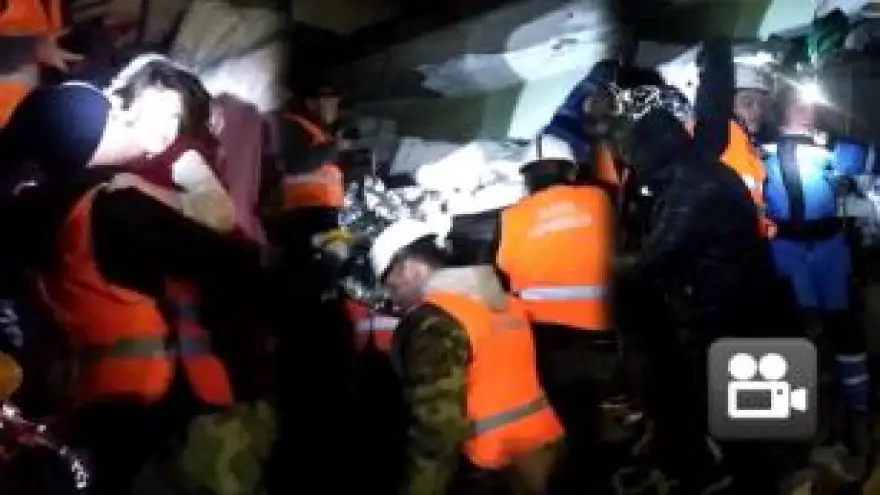 Erdemir koruma güvenlik ekibi 4 Kişiyi sağ çıkardı 