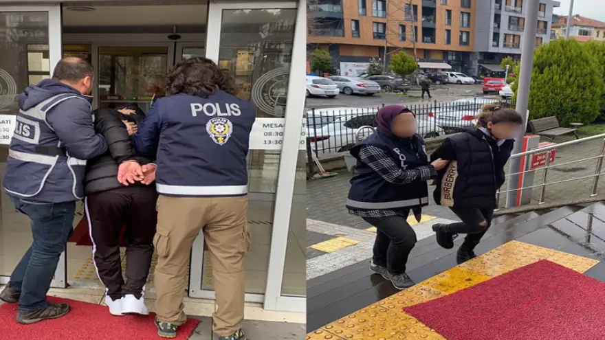 Çaldıkları paralarla yakalandılar: 3 Gözaltı