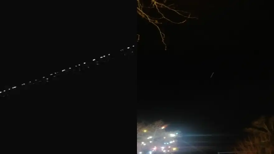 Ereğli semalarında görüldü..