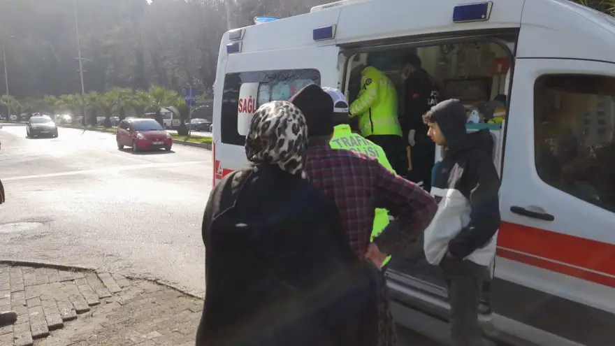 Ereğli eski terminal kavşağında kaza: 1 Yaralı..