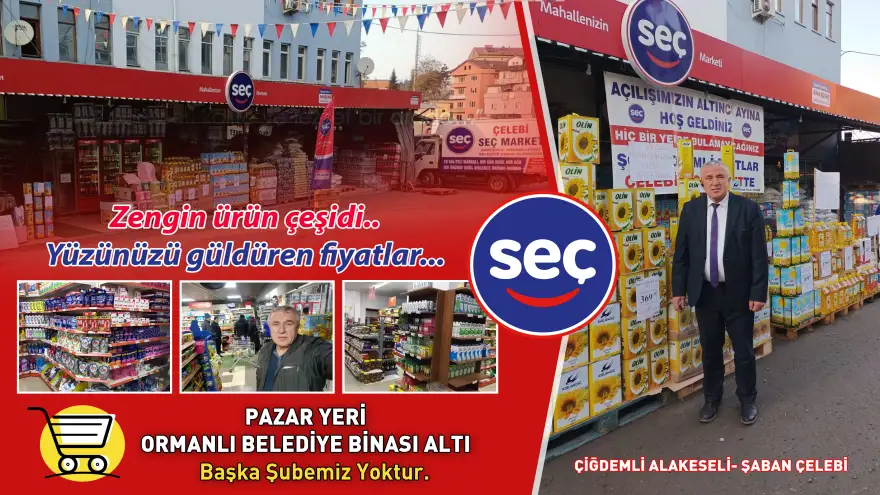 Ormanlı Cuma Seç Market...