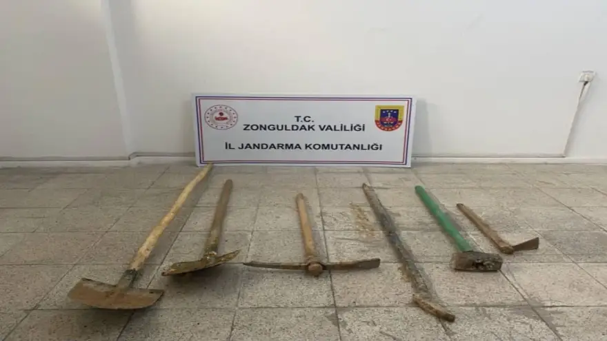 Kaçak kazı yapan 4 Kişi yakalandı 