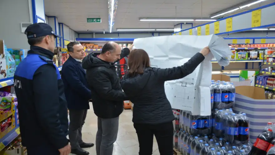 Kdz. Ereğli Belediyesi, kolon kesilmelerine karşı kontrollere başladı