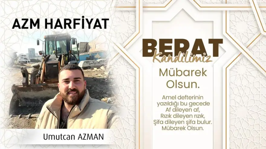 Berat Kandiliniz Mübarek Olsun...