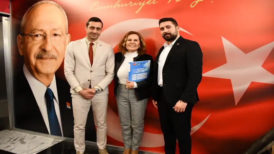 Neriman Posbıyık, Milletvekili aday adaylığı müracaatını yaptı