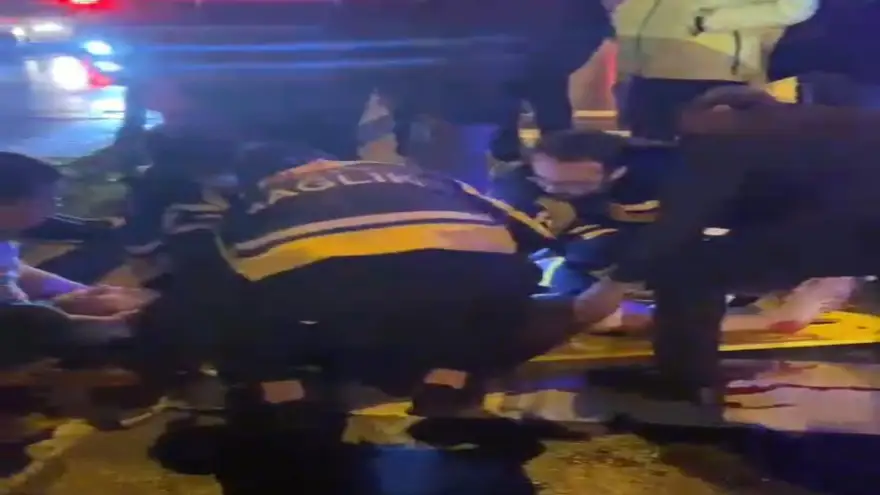 Hatay’dan gelen depremzedeye otomobil çarptı..