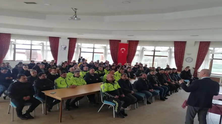 Zonguldak'ta 750 Emniyet personeline seçim güvenliği eğitimi verildi