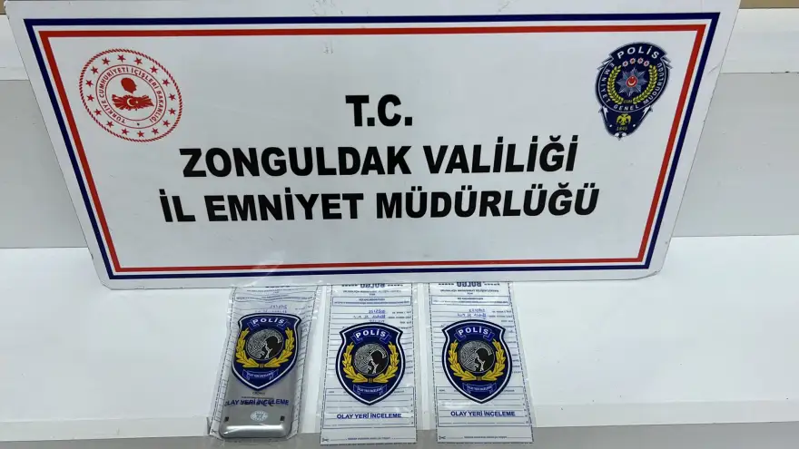 Zonguldak'ta uyuşturucu operasyonu..