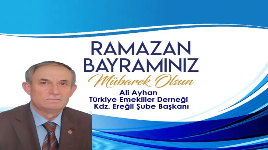 TÜED Kdz. Ereğli Şube Başkanı Ali Ayhan