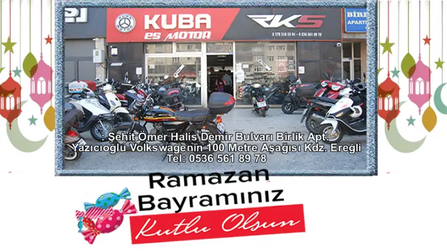 ES Motor - Ercan Şen: "Ramazan Bayramınız Mübarek Olsun"
