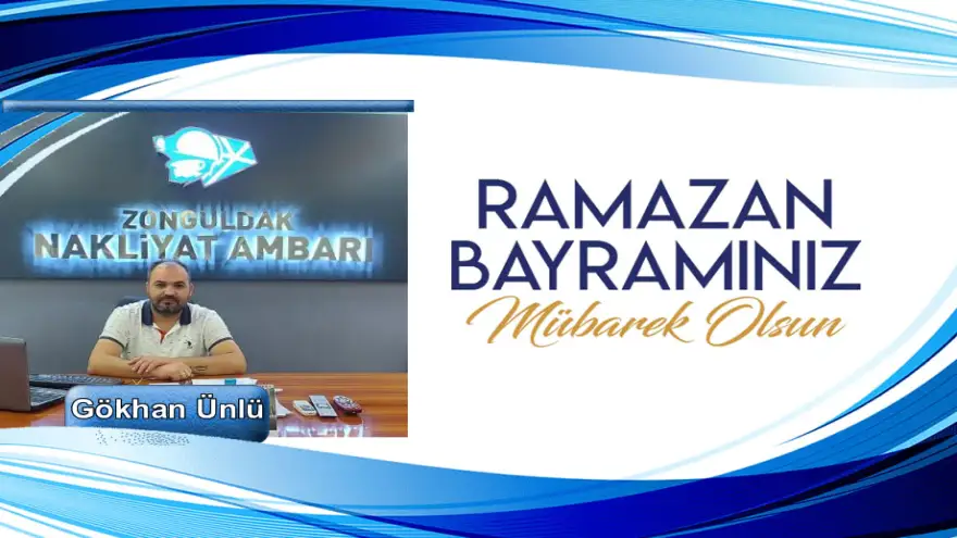 Gökhan Ünlü: "Ramazan Bayramınız Mübarek Olsun"