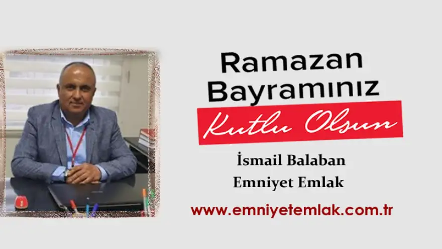 "Ramazan Bayramınız Mübarek Olsun"