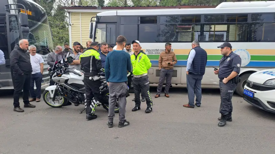 "DUR" ihtarına uymadı: Yaya olarak yakalandı...