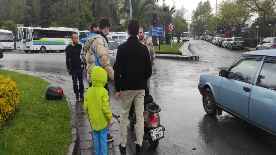 Trafik kazası: 1 Yaralı 