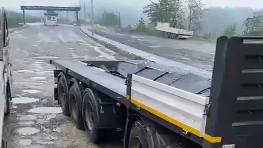 OSB Yolu araç sürücülerine zor anlar yaşatıyor 