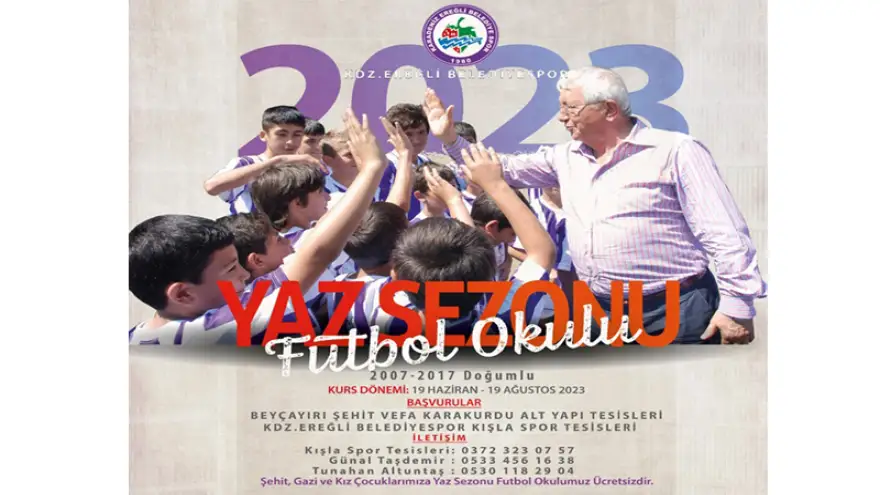 Yaz sezonu kayıtları başladı