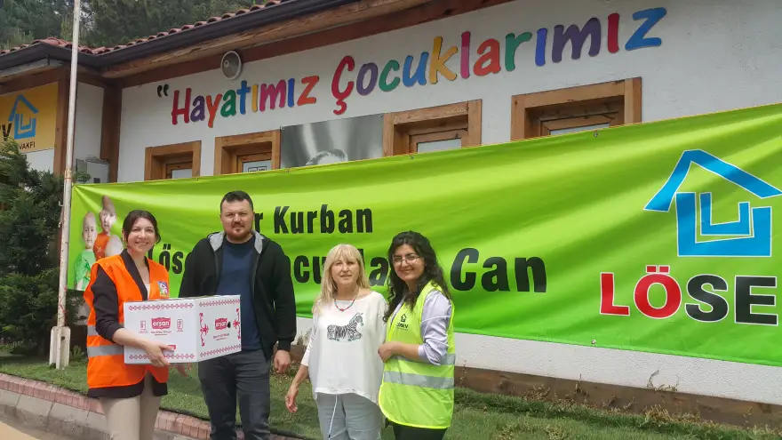 Her lokması hayat buluyor..