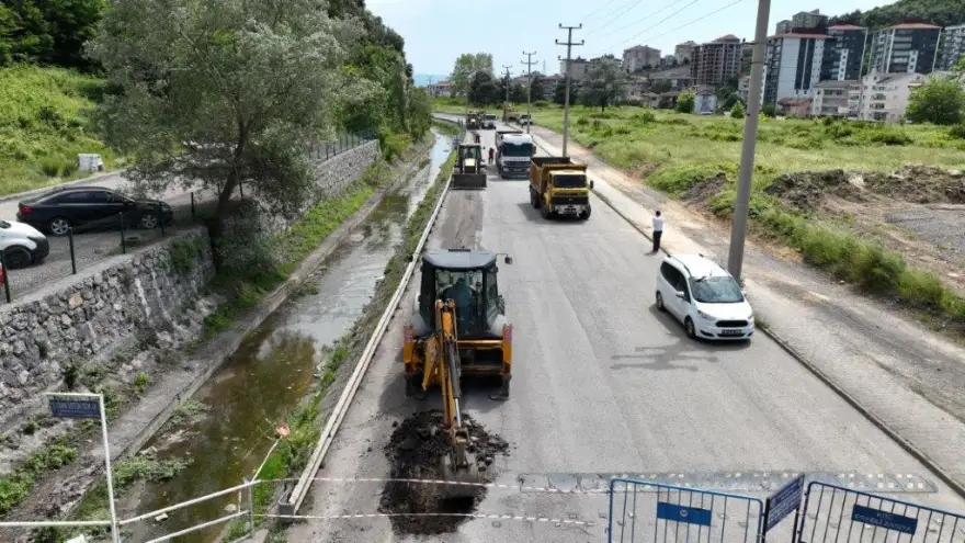 Kdz. Ereğli Belediyesi, adım adım yolları asfaltlıyor