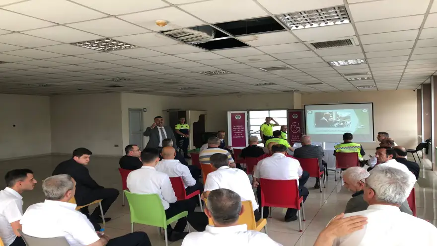 Bayram tatili öncesi otobüs şoförler uyarıldı..