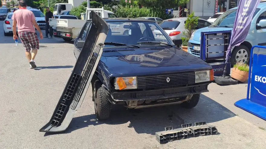 Motosiklete çarptı: 2 Yaralı