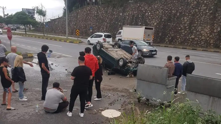 Takla attı: 2 Yaralı 