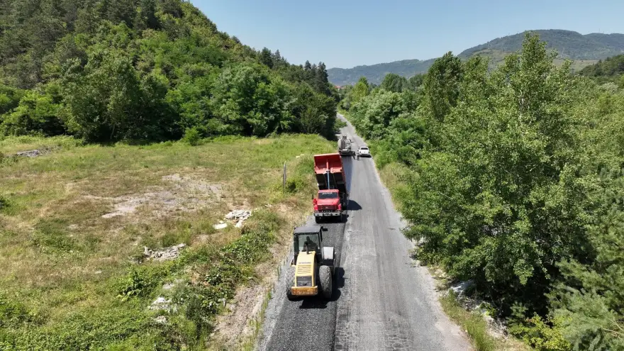 Kdz. Ereğli'de emisyon asfalt çalışmaları başladı