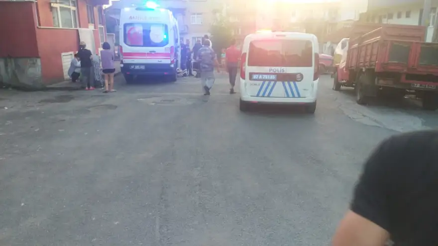 Kavgada camdan atılan kişi yaralandı...