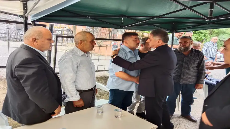 Bozkurt, şehit ailesine taziyeye gitti