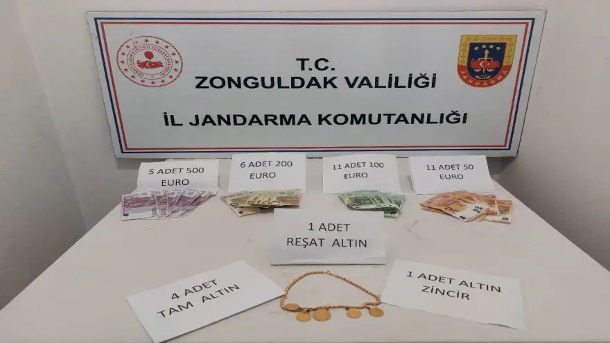 Altın ve döviz çalan hırsız Ereğli'de yakalandı