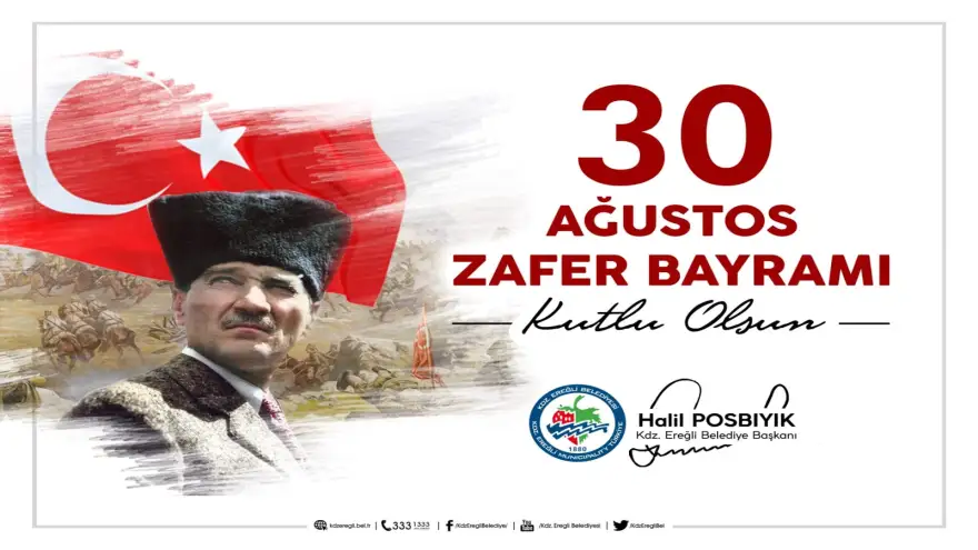 30 Ağustos Zafer Bayramı Kutlu Olsun...