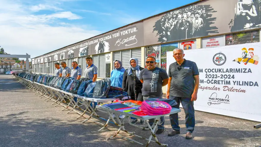 Kdz. Ereğli Belediyesi, 2 bin öğrenciyi mutlu etti
