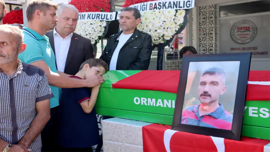 Şehit Madenci Son Yolculuğuna Uğurlandı

