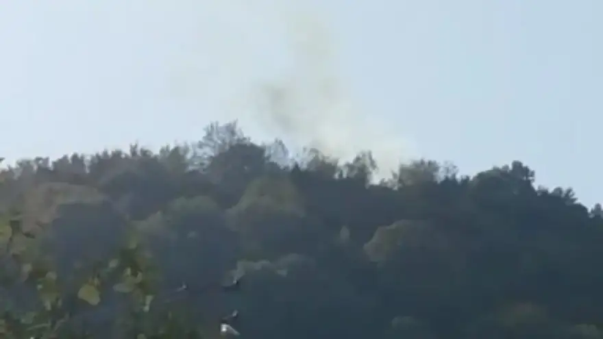 Aktaş tepesinde yangın